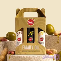 پک روغن خوراکی مخصوص کودکان و خانواده توسکا لایت مجموعه 3 عددی