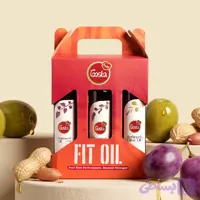 پک روغن خوراکی سلامت محور مخصوص ورزشکاران توسکا لایت مجموعه 3 عددی