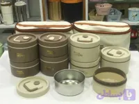 ظرف غذا چهار طبقه کیف دار