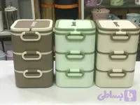 ظرف غذا سه طبقه برند BENTO
