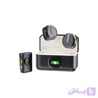 میکروفون یقه ای Green Lion Type-C مدل GNGLMWIMICBK - مشکی (گارانتی 6 ماهه شرکتی)