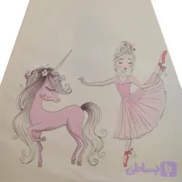 چادر بازی کودک مدل سرخپوستی طرح بالرین کد KT02