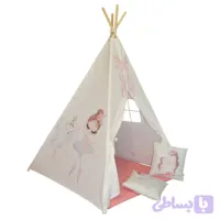 چادر بازی کودک مدل سرخپوستی طرح بالرین کد KT01