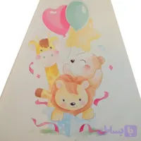 چادر بازی کودک مدل سرخپوستی طرح حیوانات کد KT06