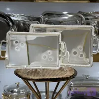 سینی دو تیکه مستطیل برند وینکس مدل خورشیدی