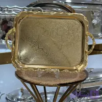 سینی مستطیل برند وینکس طلایی لبه کنگره