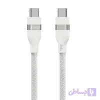 کابل تبدیل USB-C انکر مدل A82E2 طول 0.91 متر، پشتیبانی از توان 240 وات، با روکش کنفی، سازگار با MacBook Pro 16 اینچ 2023، iPhone 15 Pro و دستگاه‌های USB-C، با قابلیت شارژ سریع، Power Delivery و Quick Charge
