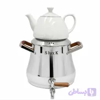 ست کتری و قوری اس لوکس کی مدل ۹۰۸۲ گنجایش کتری ۶ لیتر گنجایش قوری ۲ لیتر