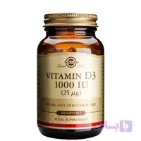مکمل سافت ژل vitamin d3 سولگار