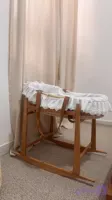 گهواره حصیری با چوب روس