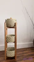 جاپیازی۳طبقه گندمی لوکس بافت سایز۵کیلو