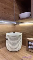 سبد برنج استوانه گنجایش ۱۰ کیلوگرم