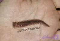 پروتز ابرو کمونی مدل آرتمیس موی طبیعی