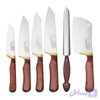 سرویس پارچه چاقوی 6 پارچه ثمین دست زنجان
