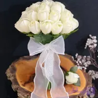 دسته گل رز