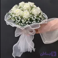 دسته گل رز ژیپسوفیلا