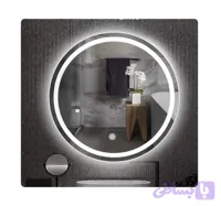 آینه بک لایت گرد سندبلاست