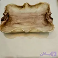 میوه خوری چوبی دفرمه مدل موج