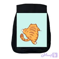 کوله پشتی مدرسه مدل گربه کد1