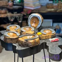 زیر سیگاری تلفیقی نعل اسب و چوب زیتون