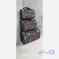 ساک مسافرتی سه تیکه کرپ