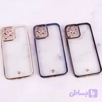 قاب Space آیفون iPhone 12 دور رنگی محافظ لنزدار