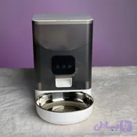 ظرف غذای اتوماتیک هوشمند سه لیتری پت با قابلیت اتصال به وای فای و کاسه استیل