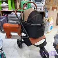 کالسکه سگ و گربه بلو مدل Bello LD11 با کریر جداشونده