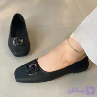 کفش کالج زنانه پاشنه یک سانت مدل ماهلین