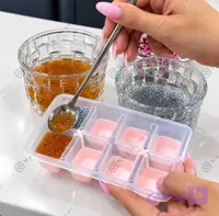 قالب یخ سیلیکونی کف‌سیلیکونی ۸ خانه