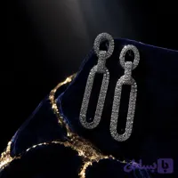 گوشواره جواهری آویزی