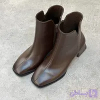 نیم بوت زنانه ویولت مدل یقه v