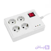 محافظ برق صوتی تصویری چهار خانه 1.5متری تک استار با ضمانت مرجوعی