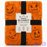 پتو نقره کوب طرح کدو هالووین 🎃