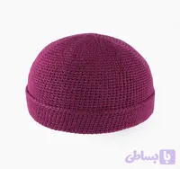 کلاه لئونی مردانه رنگ سرخ آبی مدل 2006