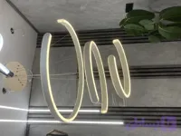 لوستر مدل نعلی سه طبقه smd