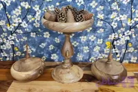 ست میوه خوری پایه دار و شکلات خوری