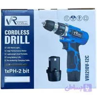 دریل پیچگوشتی شارژی تک باطری ویوارکس مدل VR1210V-12C