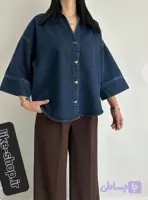 شومیزجین سنگشورزنانه دخترانه جدیدپاییزه زمستانه ۴۰۵اقسطی
