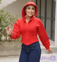 سوییشرت پشت بندی پارچه دورس 3 نخ 4 رنگ جذاب