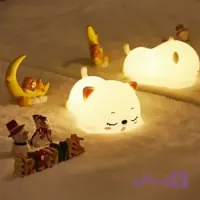 چراغ خواب سیلیکونی مدل گربه پلاس
