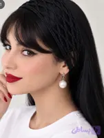 تل بافتنی هدبند ترند، مخصوص مد وعکاسی، رنگ بندی جذاب