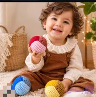 توپ زیبا وجذاب بافتنی