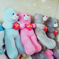 عروسک خرس شاسخین یک متری لاو love ،پارچه نیوسافت