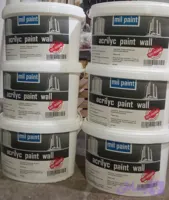 رنگ اکریلیک مات ساختمانی درجه یک 12.5 کیلویی Milpaint
