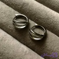 پیرسینگ دخترانه نقره‌ای ظریف | مینیمال و ترند