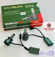 هدلایت x9 pr0 گلف میلانو با رنگ نچرال