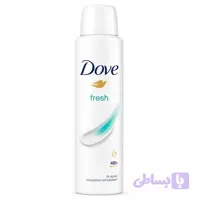 اسپری ضد تعریق زنانه داو مدل Go Fresh با رایحه سیب و چای سفید حجم 250 میلی لیتر