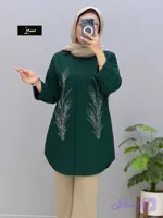 مانتو منجوق دوزی مجلسی ایوا سایزبزرگ