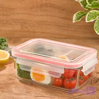 ظرف شیشه ای ۵۸۰ میل لیمون